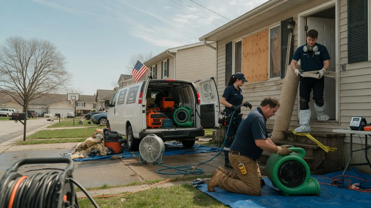 Water Damage Restoration in Dixonville, PA near me